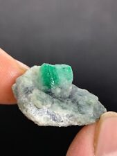 Natural Emerald Crystals With Matrix From Swat Pakistan, 85 CT Mineral Specimen picture