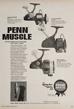1975 Print Ad Penn Spinfisher Fishing Reels 3 Types Shown 46 LB Striped Bass picture