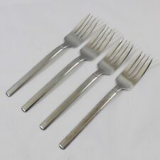 Cuisinart Seminary 18/10 Stainless Flatware Salad Forks x 4 B picture