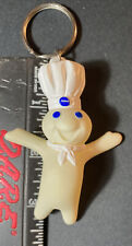 2004 Pillsbury Doughboy Keychain 3.25x2.25x1 Inch Pre Owned picture