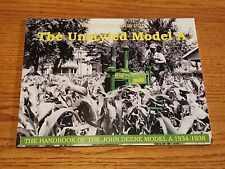 A Specialized Look Into The Unstyled Model A Handbook John Deere 1934 - 1938 picture