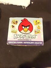 2012 Angry Birds Album Sticker Trading Card Box 50 Packs Rovio picture