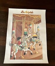 Vintage Les Triples Triplets Nicole Lambert French Poster Carousel Editions Clou picture