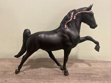 Breyer 60 Midnight Sun Tennessee Walker Black Hooves White On Red Ribbon 1972-87 picture