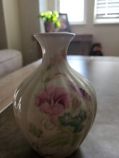 Vintage Toyo Morning Glory Ceramic Vase picture