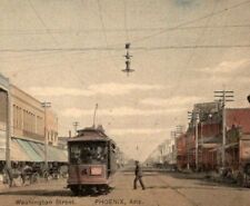 Postcard c.1907 Washington St. Pheonix Arizona  unposted picture