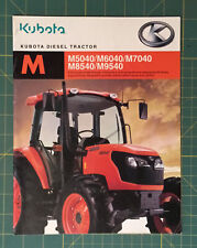 2005 KUBOTA M 5049 M 6040 M 7040 M8540 M 9540 TRACTOR BROCHURE, 24 Pages, NICE picture