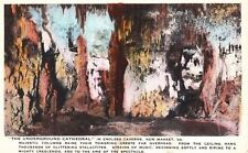 Vintage Postcard Underground Cathedral in Endless Caverns New Market Virginia VA picture