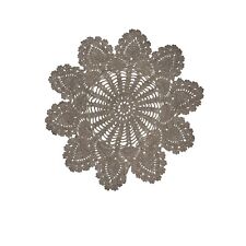 Vintage Pineapple Doily Handmade Table Lace Knit Country Room Decor 9” picture