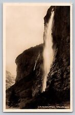 Postcard Switzerland Lauterbrunnen Staubbach Falls  Unposted A919 picture