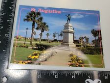ST.AUGUSTINE,FLORIDA-PONCE DE LEON MONUMENT/CIRCLE-(STATUE)-  picture