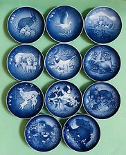LOT B&G Royal Copenhagen Mors Dag Mothers Day Plates Set Of 11, Read for Years picture