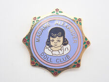 Madame Alexander Doll Club Vintage Lapel Pin picture