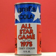 Graf's 1975 All Star Game Coin Bank Can County Stadium Milwaukee Wisconsin S138 picture