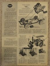 Sears Print Ad Cox Dune Buggy Volkswagen 049 Engine Woodburning Set picture
