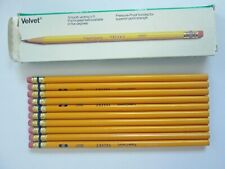 VTG Faber Castell 3557-2 Velvet Pencils Opened Box 10 Left in Pack Unsharpened picture
