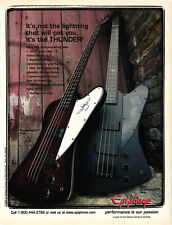 Epiphone Goth Thunderbird-IV Bass Print Advert picture