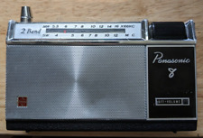 1963-65 Panasonic R-807H AM SW 8 Transistor Radio Repaired Working Great picture
