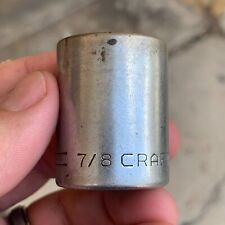 Vintage CRAFTSMAN V Series Socket 7/8 - Early - No Code - 12 Point Shallow SAE picture