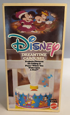 Vintage 1988 Mattel Disney Dreamtime Carousel Night Light Music Box NEW picture