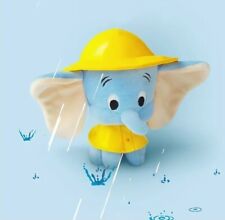 RARE Disney Dumbo Plush doll 6” With Raincoat And Hat Japan NEW Adorable Toy picture