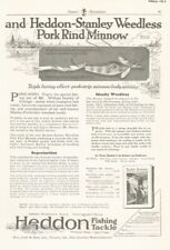 1923 JAMES HEDDON FISHING TACKLE LURE PORK RIND MINNOW DOWAGIAC SPORT 17657 picture