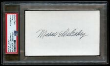 Michael DeBakey (d2008) signed autograph 3x5 Pioneer Heart Surgeon PSA Slabbed picture
