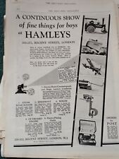 M71-9  Ephemera  1930s Advert Hamleys Toys Db443 picture