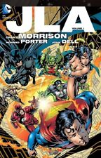 JLA Deluxe Edition Vol. 1 Grant Morrison (2011, Trade Paperback) Justice League picture