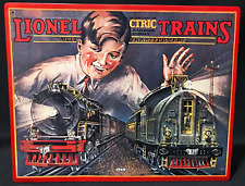 1929 Lionel Electric Train Catalog Cover - Replica Tin Sign - Hallmark 11