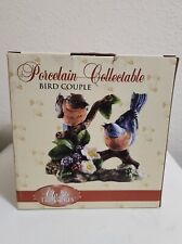 Classic Treasures: Porcelain Collectable Bird Couple OWFIG211 NIB picture