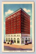 Meridian MS-Mississippi, Lamar Hotel, Advertising, Antique, Vintage Postcard picture
