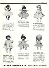 1960 PAPER AD Horsman Doll Softee Baby Peggy Ann Butter Cup Ruthie  picture