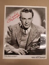 Woody Herman Musician Autographed Hand Signed 8