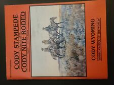 Vintage CODY STAMPEDE SOUVENIR PROGRAM Wyoming, 51 PAGES NO DATE picture