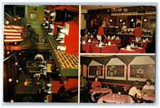 c1960s The Norseman Restaurant and Tavern Dining Multiview Canada Postcard picture