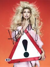 SEXY HAILEY BALDWIN SIGNED 8X10 PHOTO JUSTIN BIEBER AUTHENTIC AUTO BAS BECKETT picture