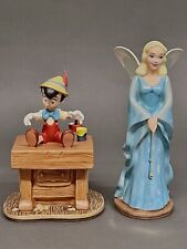 Fabulous Vintage Rare WDCC Pinocchio & Blue Fairy “ The Gift of Life is Thine” picture
