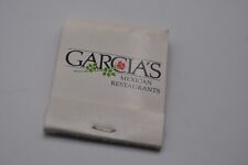 Vintage Matchbook Garcia’s Mexican Restaurants Unstruck picture