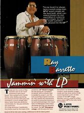 Latin Percussion - RAY BARRETTO - 1986 Print Advertisement picture
