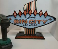 VINTAGE LAS VEGAS casino Welcome to Sultry Sin City Las Vegas small sign picture