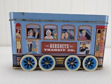 Vintage Hershey's Vehicle Series Canister #2 Trolley Metal Tin 2000 Ad picture