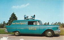 Sound Service Engineers Chevrolet Wagon Speakers Postcard East Meadow L. I. NY picture