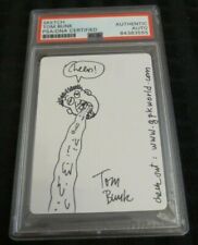 Tom Bunk Garbage Pail Kids sketch signed autographed psa slabbed Mad Magazine picture