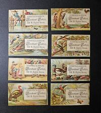 8 Gorgeous Little Advertising Trade Cards Merchant Tailors Philadelphia  picture