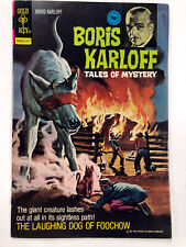 Boris Karloff Tales of Mystery 48 (July 73 GOLD KEY) FINE Scarce British Ed Rare picture