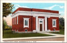 1930s Hendersonville, North Carolina Postcard 