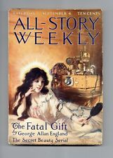 All-Story Weekly Pulp Sep 1915 Vol. 49 #1 VG+ 4.5 picture