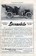 1906 Locomobile Harper's Magazine Ad 30-35 HP Touring Car Automobile Antique AD picture