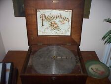 Beautiful Polyphon Music Box With 6 Disks picture